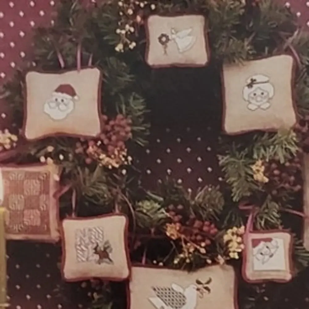The Sweetheart Tree Christmas Collection 1 Ornaments Santa Cross Stitch Patterns